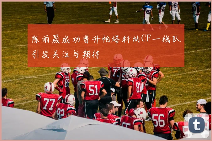 陈雨晟成功晋升帕塔科纳CF一线队引发关注与期待
